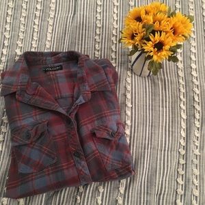 Super soft Volcom flannel